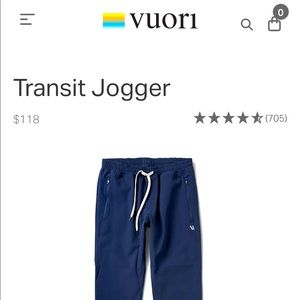 Vuori mens joggers!!!